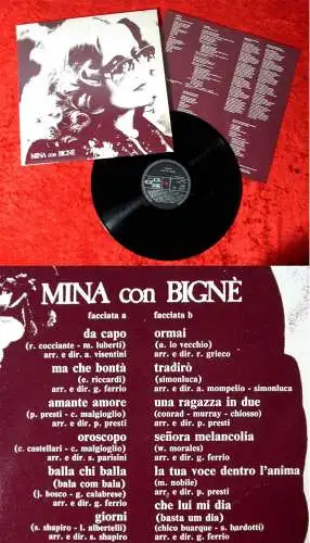 LP Mina: Mina con Bigné (PDU L 6088 Stereo) I 1977