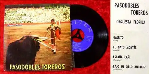 EP Pasodobles Toreros - Orquesta Florida