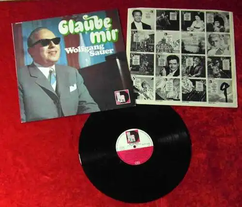 LP Wolfgang Sauer: Glaube mir (Volksplatte SMVP 6138) D