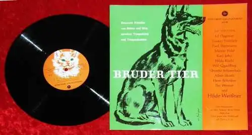 25cm LP Bruder Tier - Tiergedichte und Tiergeschichten (Bertelsmann) D