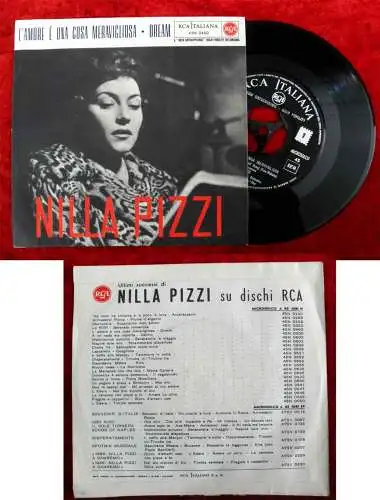 Single Nilla Pizzi: L`Amore é una cosa Meravigliosa / Dream (RCA 45N 0460) I 58