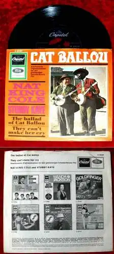 Single Nat King Cole & Stubby Kaye: Cat Ballou (Capitol K 23 021) D 1965