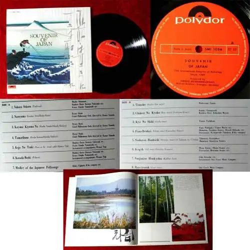 LP Souvenir of Japan (Polydor SMI-1056) Japan Pressung mit Booklet (1969)