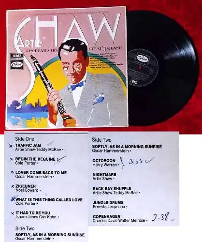 LP Artie Shaw: Re-Creates His Exciting Re-Creations (Capitol ST 2992) UK 1968