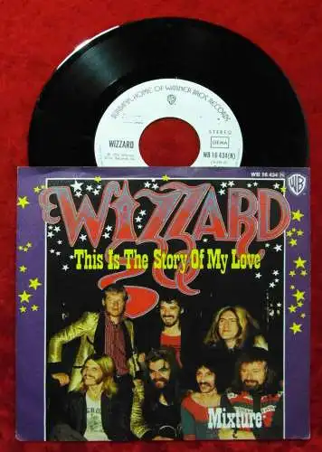 Single Wizzard: This Is The Story Of My Love (Warner Bros. WB 16 434) D 1974