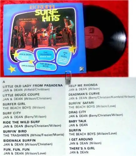 LP 16 Original Surf Hits feat. Trashmen Beach Boys
