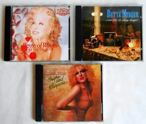 3 CD´s  Bette Midler  - Sammlung -