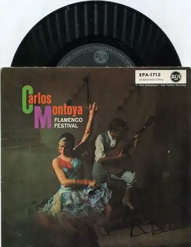 EP Carlos Montoya: Flamenco Festival (RCA EPA-1713) D 1958