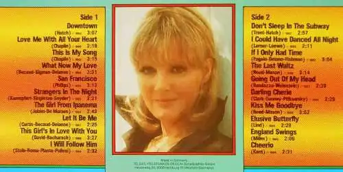 LP Petula Clark: 20 Super Hits (Vogue 624236 AP) D