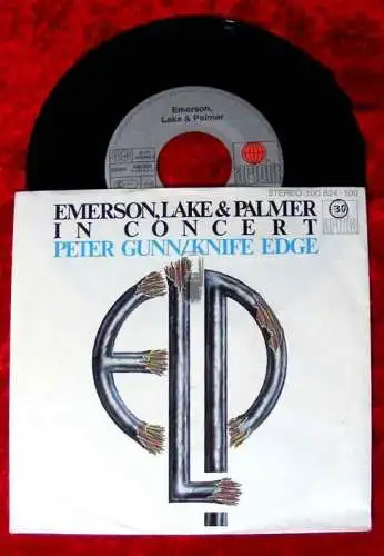 Single Emerson Lake & Palmer: Peter Gunn / Knife Edge