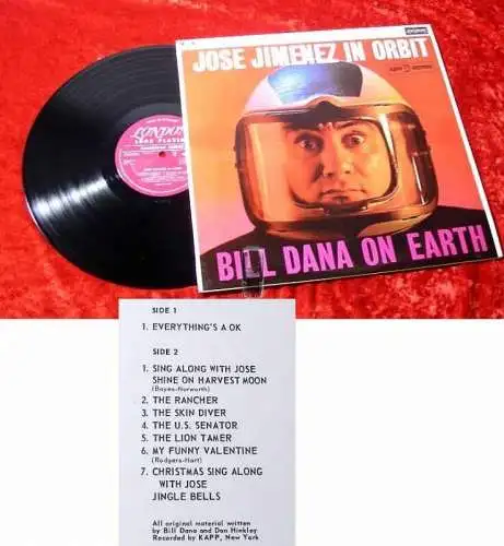 LP Jose Jimenez In Orbit - Bill Dana On Earth (1962)