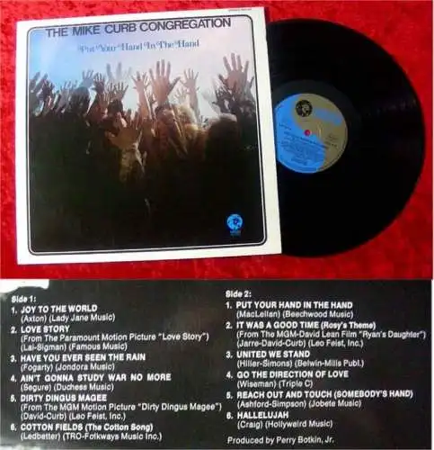 LP Mike Curb Congregatioon Put your hand in the hand