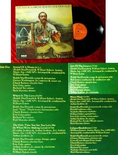 LP Ralph MacDonald: Sound of a Drum (RCA DXL 1-4030) D 1976