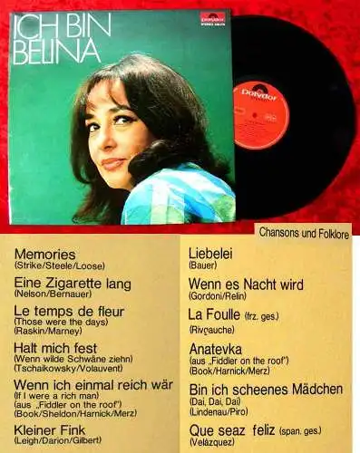 LP Belina; Ich bin (Polydor 249 276) D