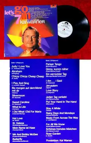 LP Kai Warner: Let´s Go In Folge 7 (Polydor 2371 175) D 1971 Promo