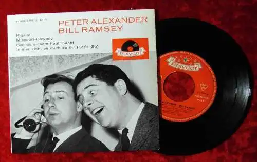 EP Peter Alexander & Bill Ramsey (Polydor 21 329 HiFi) D 1961