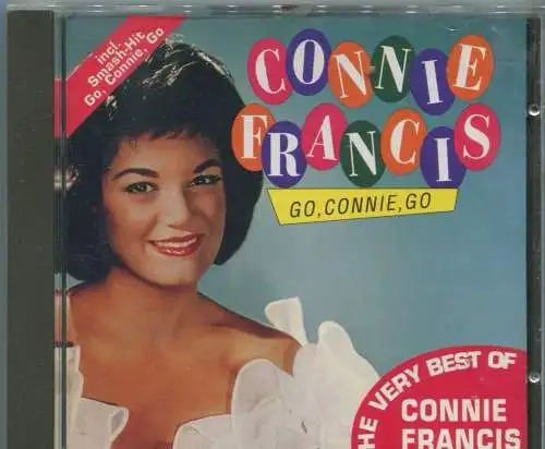 CD Connie Francis: Go Connie Go - Very Best Of... (Polydor) 1992