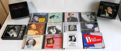 44 CD´s  von Billie Holiday  - Sammlung -