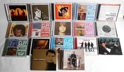 17 CD´s  Cliff Richard  - Sammlung -