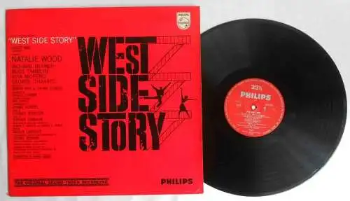 LP West Side Story   Soundtrack Natalie Wood (Philips R 47126 L) NL + Booklet