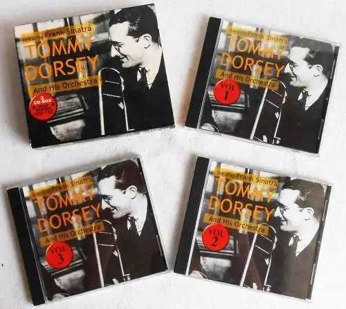 3CD Box Tommy Dorsey & His Orchestra 1935 - 1945 feat Frank Sinatra