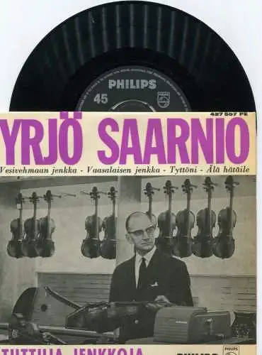 EP Yrjö Saarnio: Tuttuja Jenkkoja (Philips 427 557 PE) Finnland