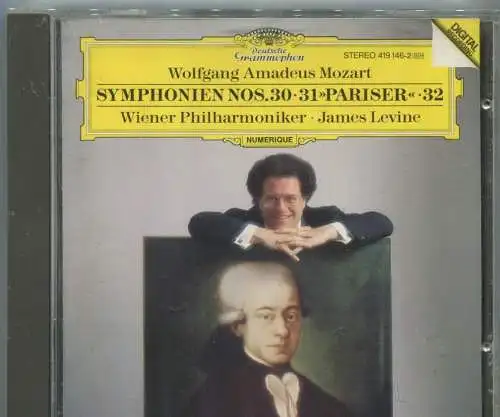 CD James Levine: Mozart Symphonien No. 30-31 & 32 (DGG) 1986