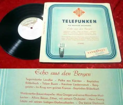 25cm LP Echo aus den Bergen