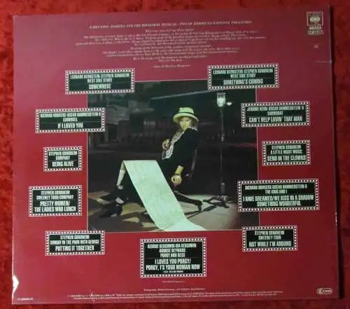 LP Barbra Streisand: Broadway Album (CBS 86322) 1985