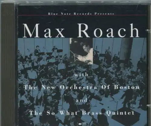 CD Max Roach with New Orchestra of Boston & So What Brass Quintet (Blue Note)