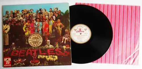 LP Beatles: Sergeant Pepper´s Lonely Hearts Club Band (Odeon Hör Zu SHZE 401) D