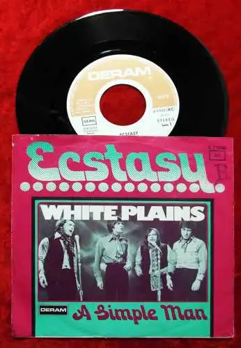 Single White Plains: Ecstasy (Deram 611520) D 1974