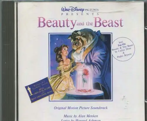 CD Beauty and the Beast (Disney) Soundtrack Alan Menken (Polydor) 1991