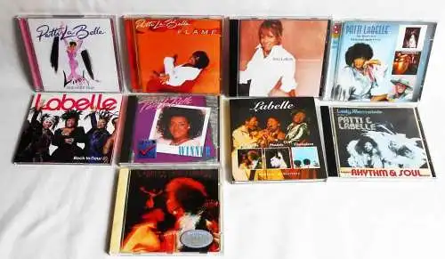 11 CD´s  Patti LaBelle & Labelle  - Sammlung -