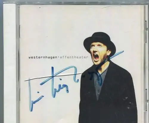CD Marius Müller-Westernhagen: Affentheater (Warner) 1994 Signiert