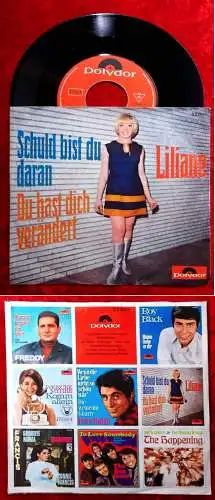 Single Liliane: Schuld bist du daran (Polydor 52 844) D 1967