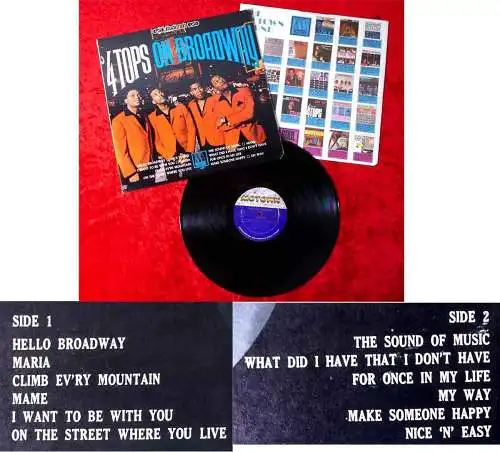 LP Four Tops On Broadway (Motown 657) US 1967