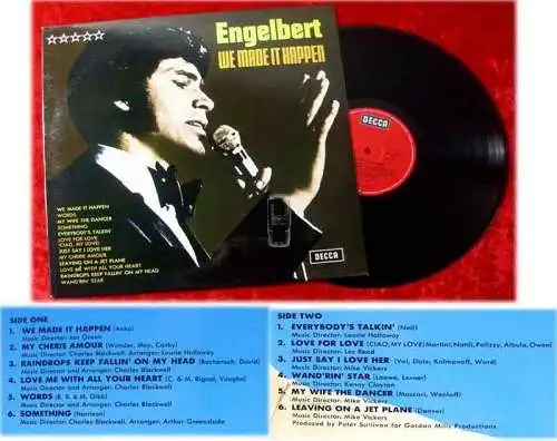 LP Engelbert We made it happen (1970)