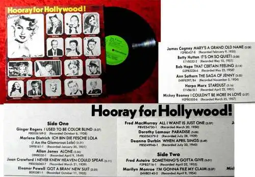 LP Hooray for Hollywood! (RCA INTS 5045) UK