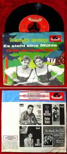 Single Geschwister Fahrnberger: Es steht eine Mühle (Polydor 24 511) D