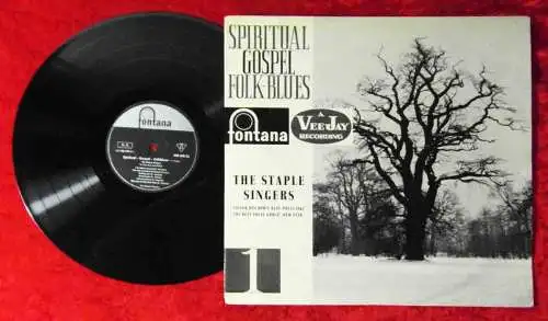LP Staple Singers: Spiritual Gospel Folkblues 1 (Fontana 688 500 ZL) D 1963