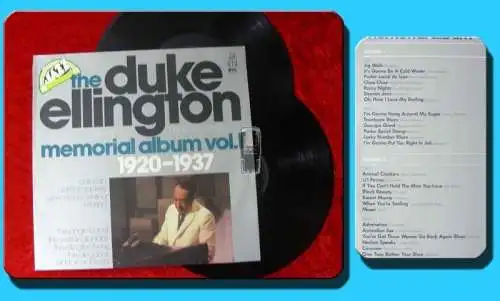 2LP Duke Ellington: Memorial Album Vol. 1 1920-1937
