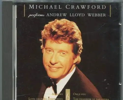 CD Michael Crawford Performs Andrew Lloyd Webber (Atlantic) 1991 mit PR Facts
