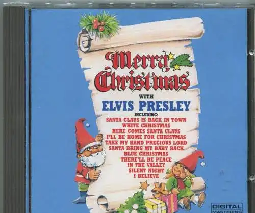 CD Elvis Presley: Merry Christmas With Elvis (Music Stars) Denmark