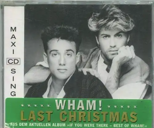 Maxi CD Wham: Last Christmas (incl Pudding Mix) (Epic) 1984