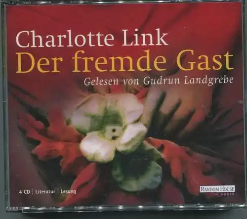 4CD Box Gudrun Landgrebe liest Charlotte Link - Der fremde Gast (2005)