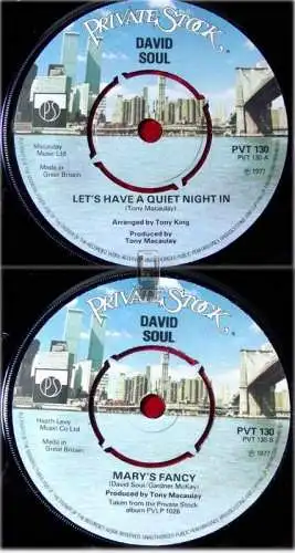 Single David Soul: Let's have a quiet night in (1977)