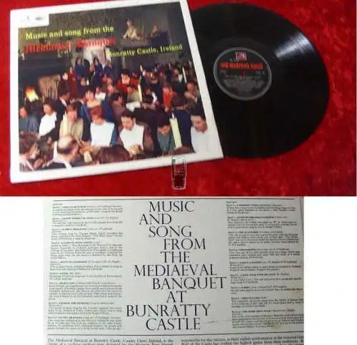 LP Music & Song from Mediaeval Banquet at Bunratty Cast