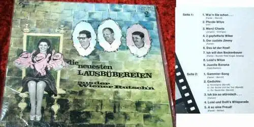 LP Lausbubereien aus der Wiener Rutsch´n (Still Sealed) OVP