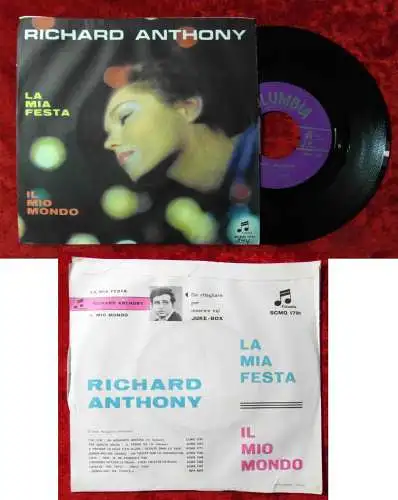 Single Richard Anthony: La Mia Fiesta (Columbia SCMG 1791) Italien